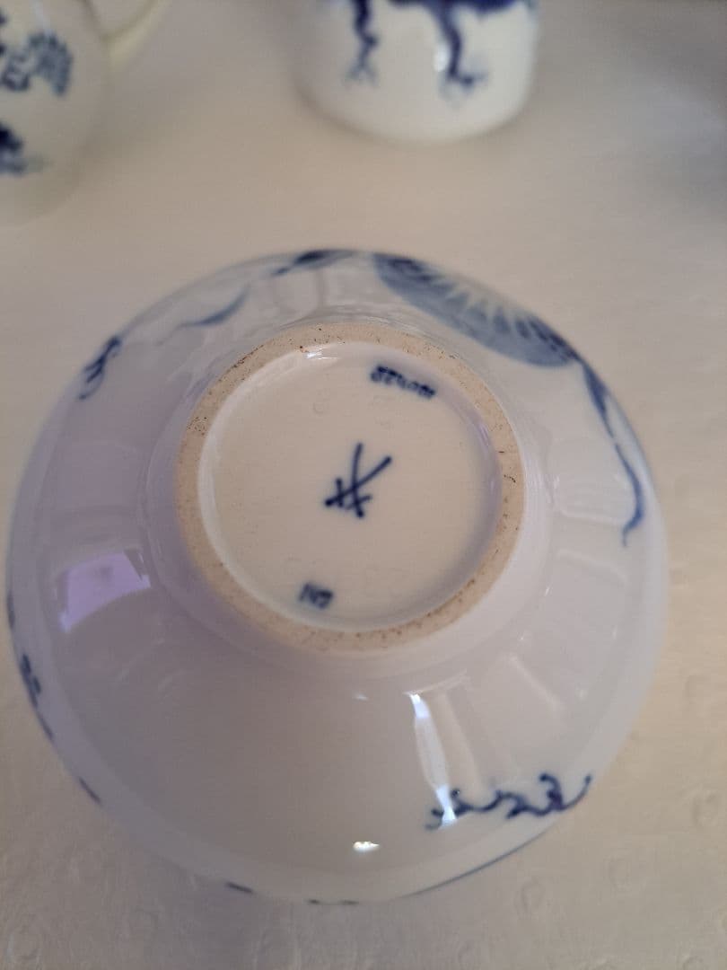 マイセン ブルーオーキッド ティーセット