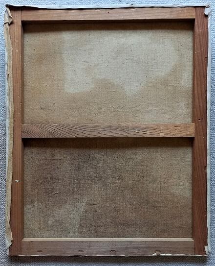 伊藤和生　1970年制作　「女性像」　油彩画　　Ｆ15号　 真作保証