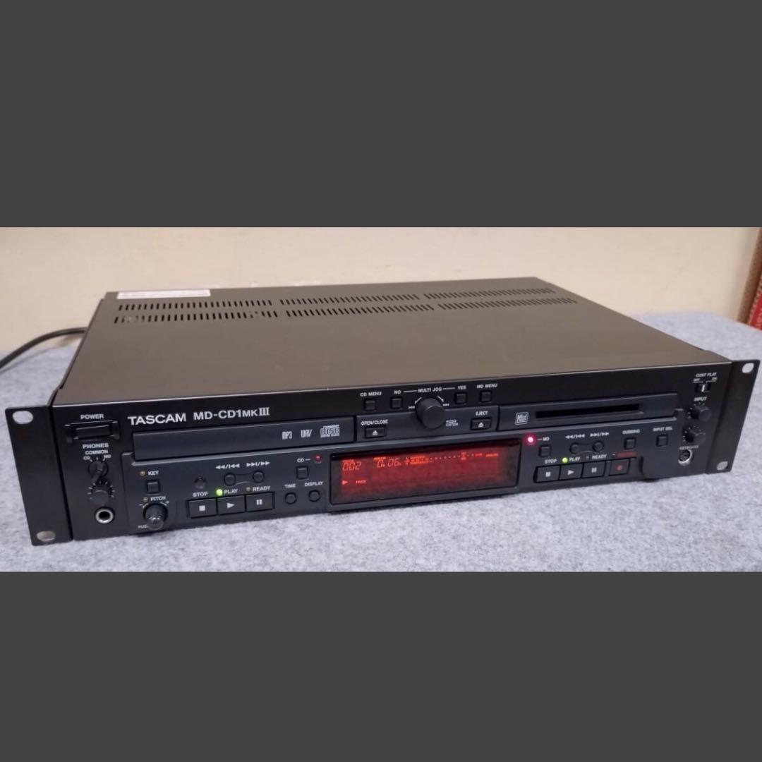 【美品】TASCAM MD-CD1MKⅢ MD-CD1MK3 タスカム ④
