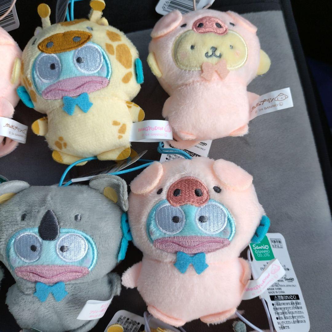 ナムコ限定 サンリオ どうぶつ着ぐるみマスコット １６個まとめ売り