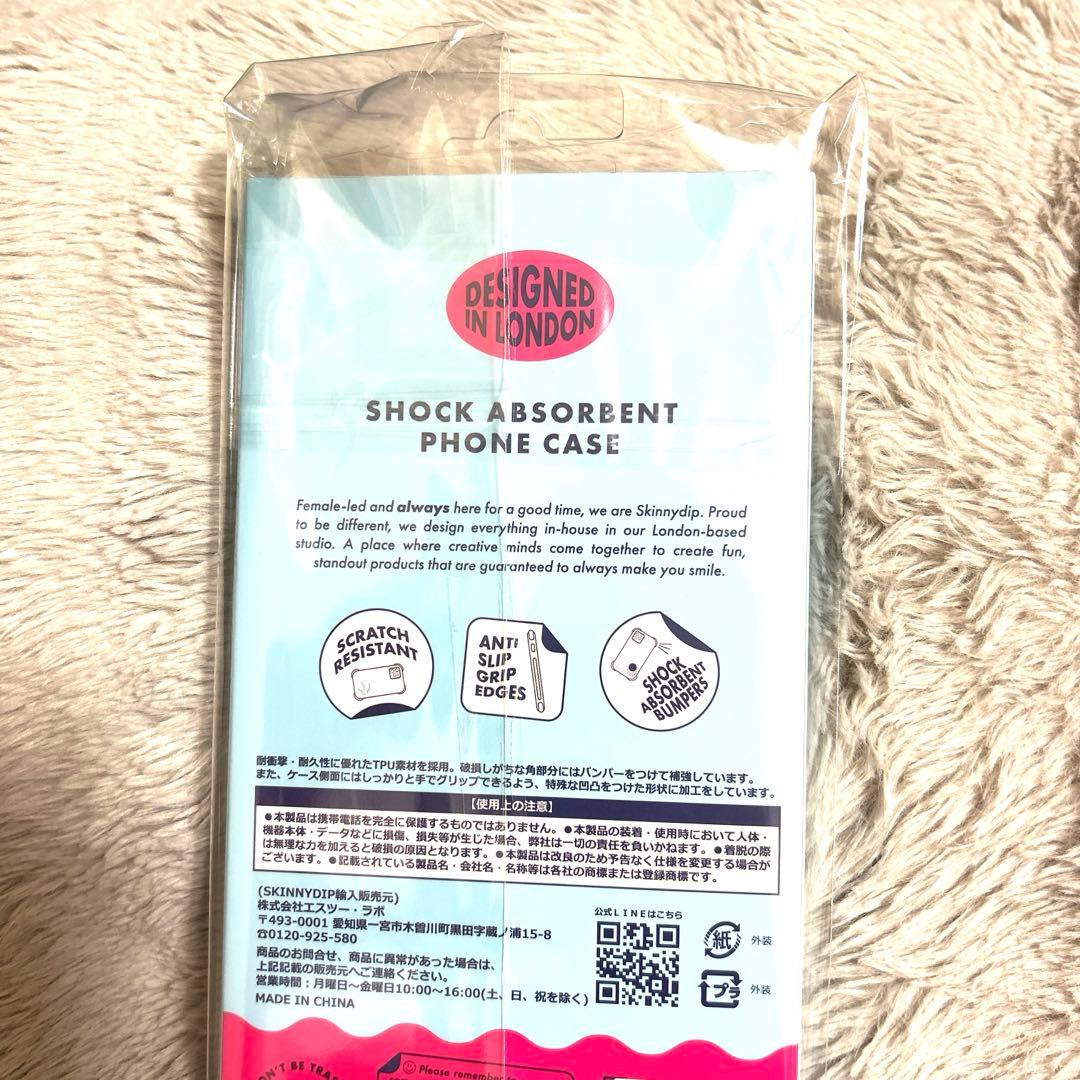 スキニーディップSKINNYDIP エンジェルブルーiPhone16Proケース