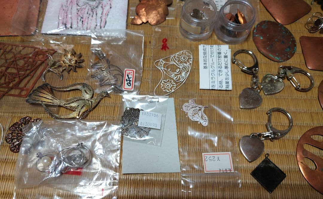 うづき様　おまとめ☆Uセット+銅 銀 七宝焼 アクセサリー素材 おまとめセット