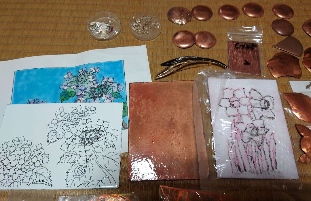 うづき様　おまとめ☆Uセット+銅 銀 七宝焼 アクセサリー素材 おまとめセット