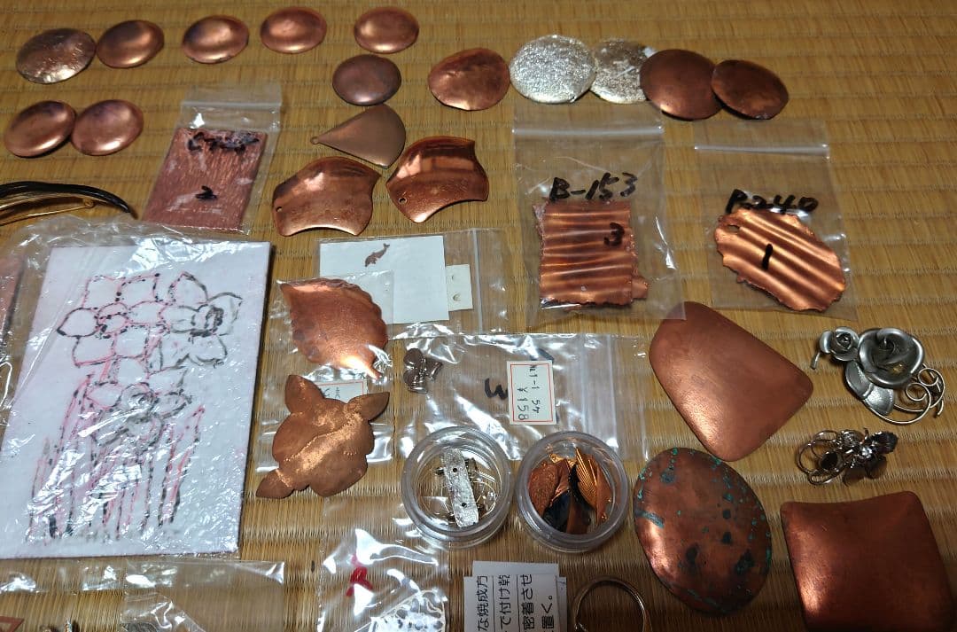 うづき様　おまとめ☆Uセット+銅 銀 七宝焼 アクセサリー素材 おまとめセット