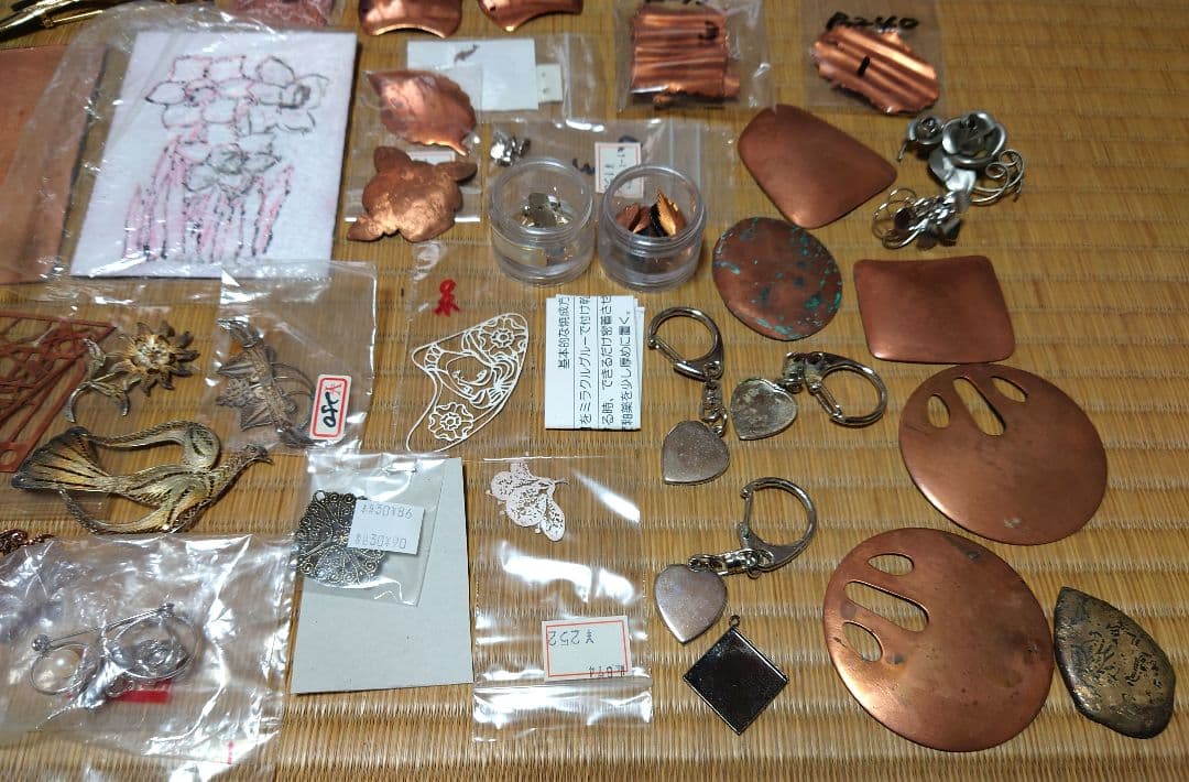 うづき様　おまとめ☆Uセット+銅 銀 七宝焼 アクセサリー素材 おまとめセット