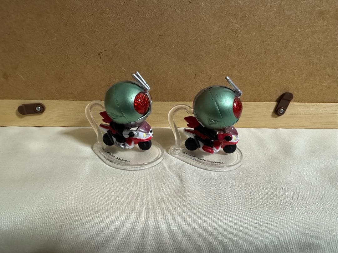 @ction ride アクションライド 1号 2号　仮面ライダー　ガシャポン