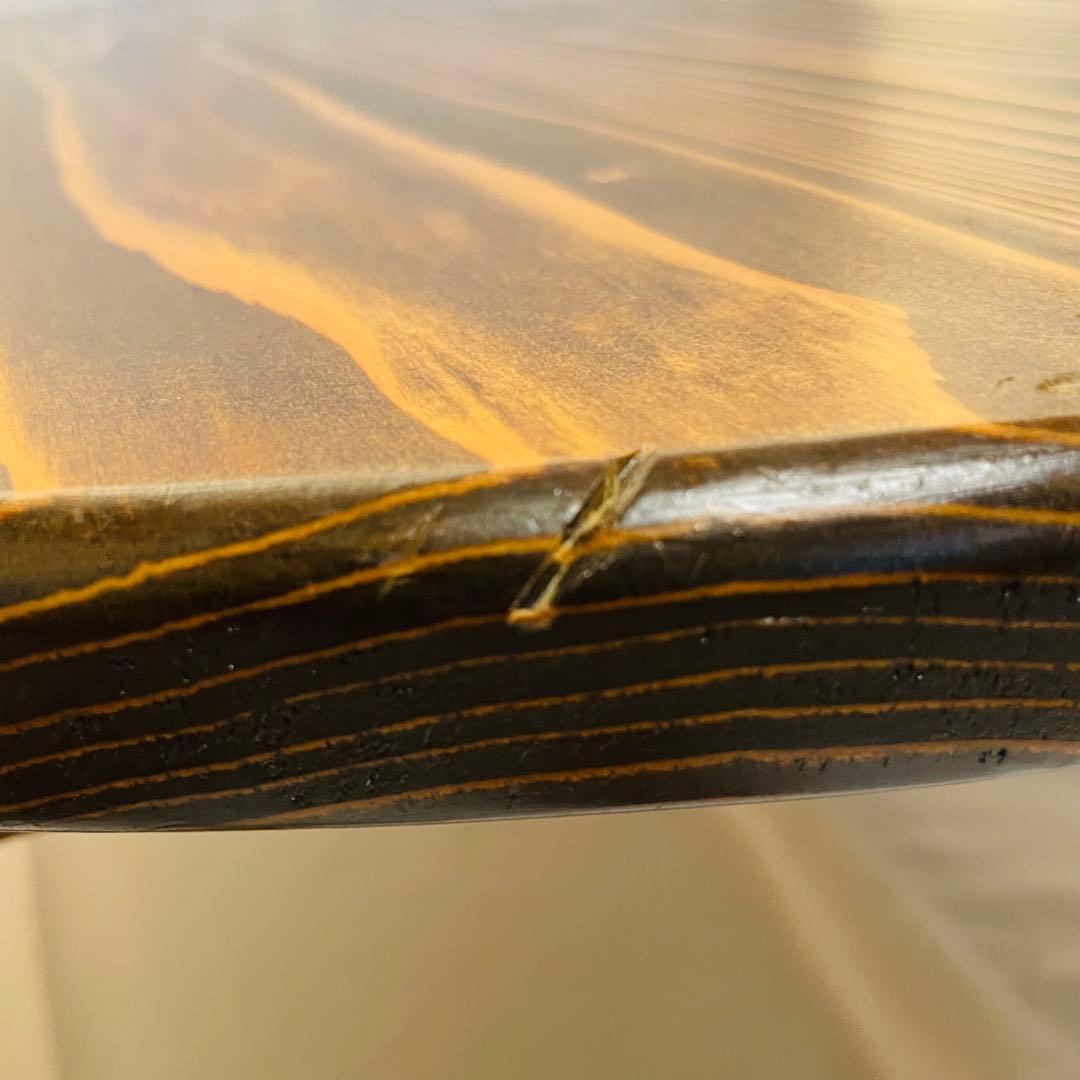 ちゃぶ台 円卓 折り畳み 円形 木製 ローテーブ 昭和レトロ 座卓