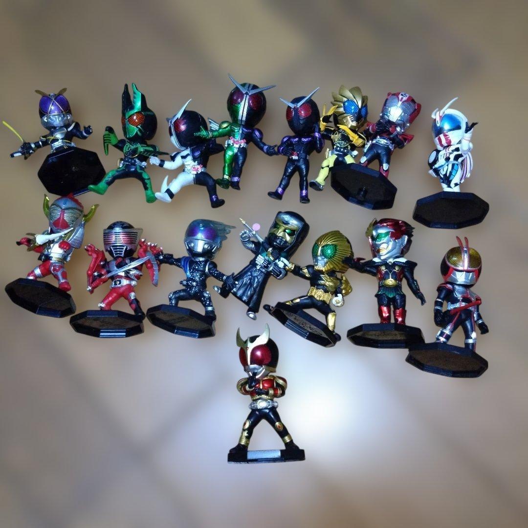 仮面ライダーワールドコレクタブル ディフォルメクスフィギュアセット