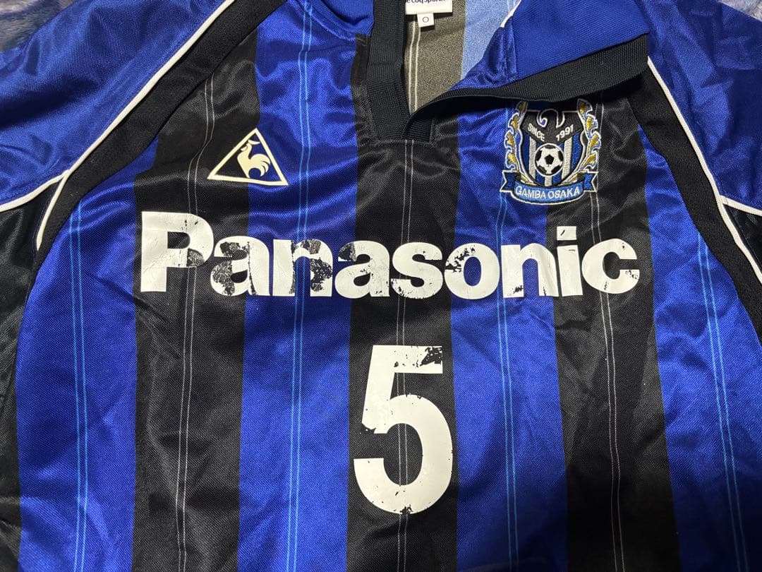 宮本恒靖　ガンバ大阪サイン入りレプリカユニフォーム