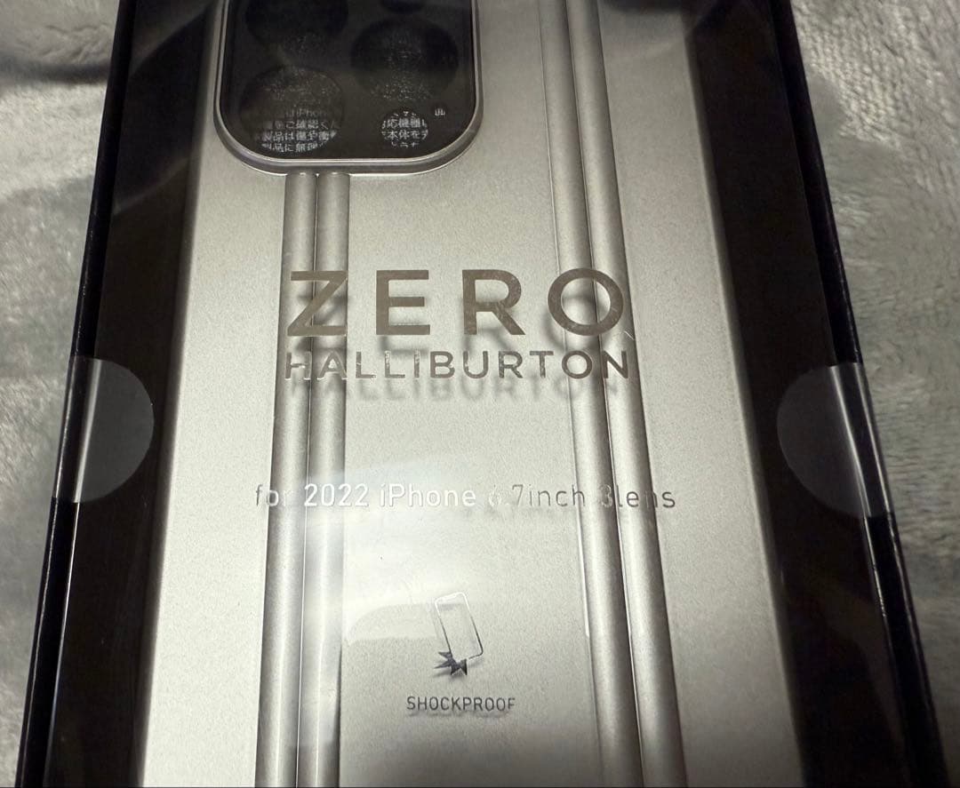 iPhone14Pro Maxゼロハリバートン SHOCKPROOF CASE