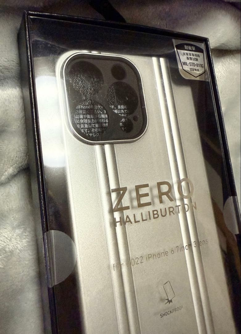 iPhone14Pro Maxゼロハリバートン SHOCKPROOF CASE