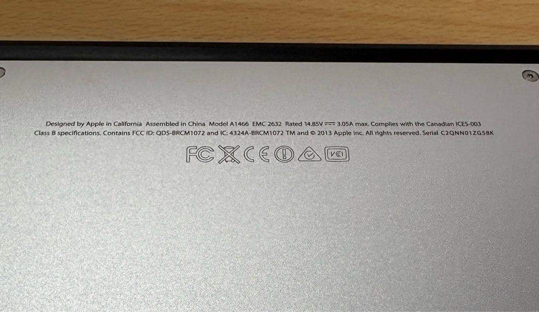 MacBook Air 13″ Early 2014 128GB