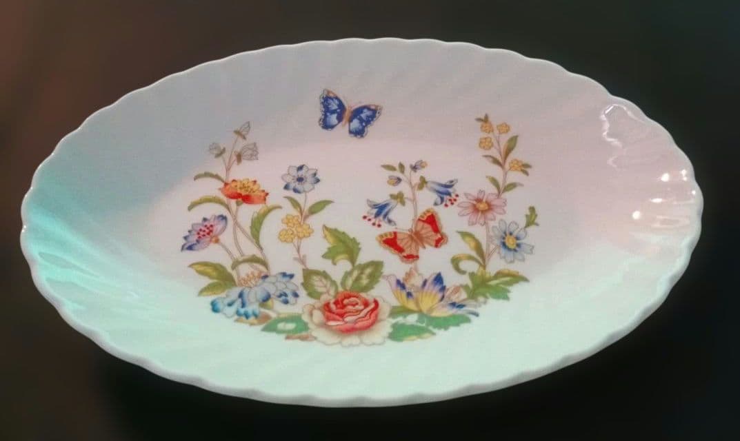 【エンズレイ】EYNSLEY　コテージガーデン　プレート　2枚　セット　英国製