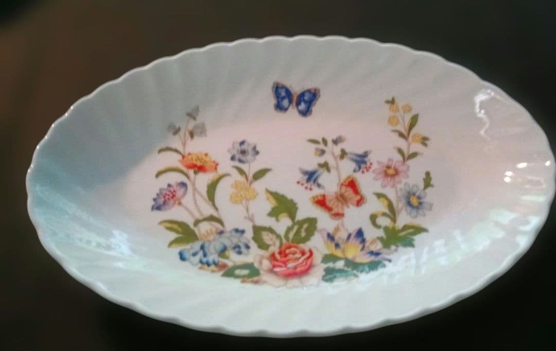 【エンズレイ】EYNSLEY　コテージガーデン　プレート　2枚　セット　英国製