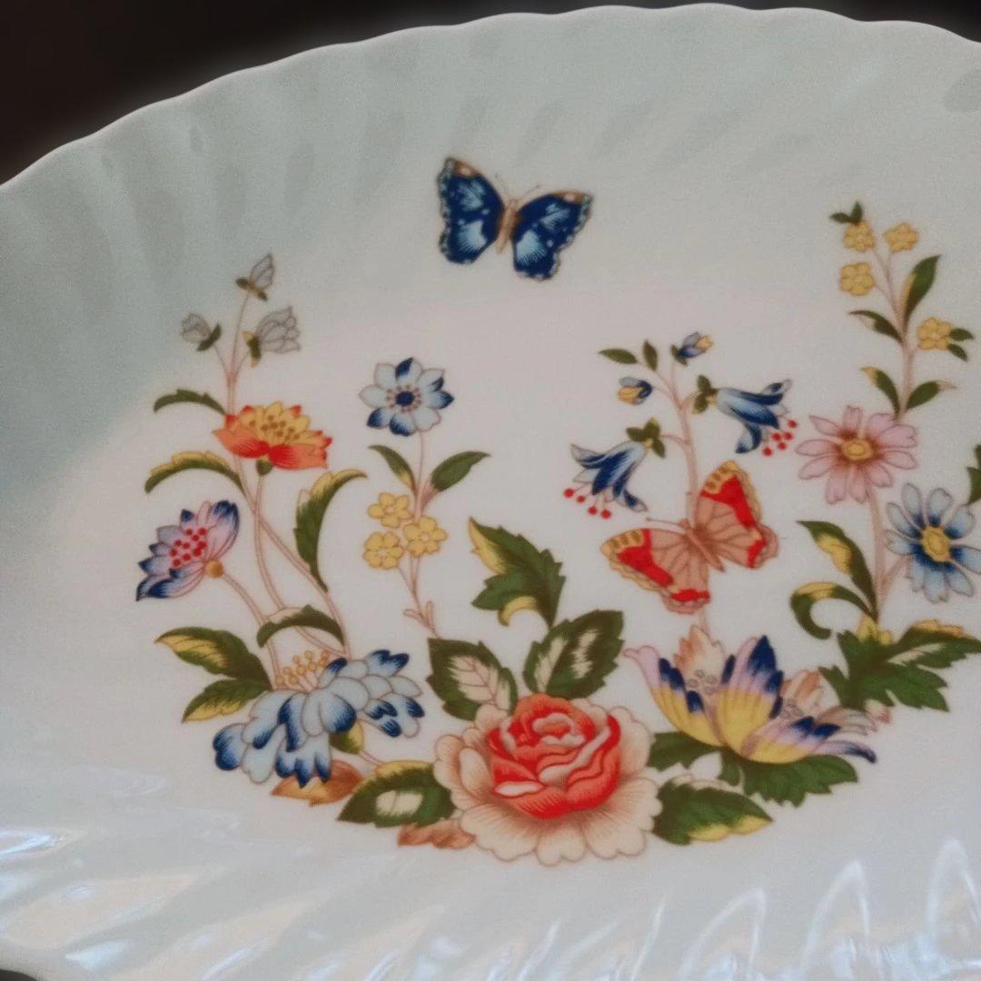 【エンズレイ】EYNSLEY　コテージガーデン　プレート　2枚　セット　英国製