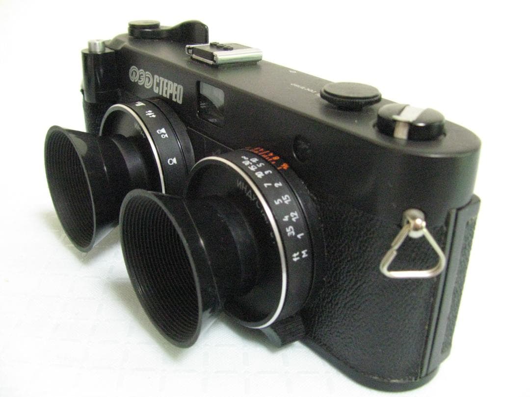 ★ロシアステレオカメラRussiaFEDCTEPEO FEDSTEREOフェド