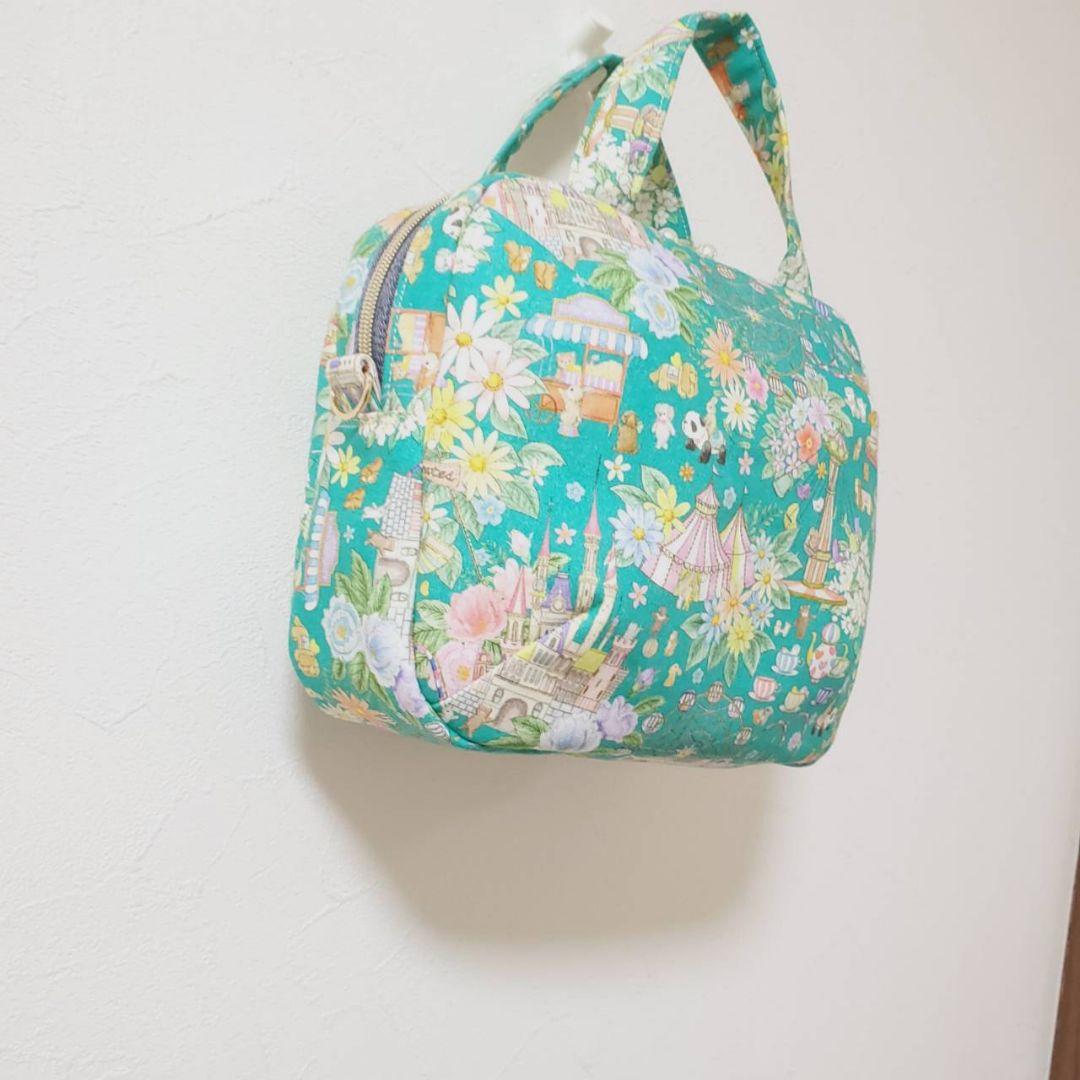 ふっくら食パンみたいなボストンバッグ yukiemonデコレーションパーク✨限定