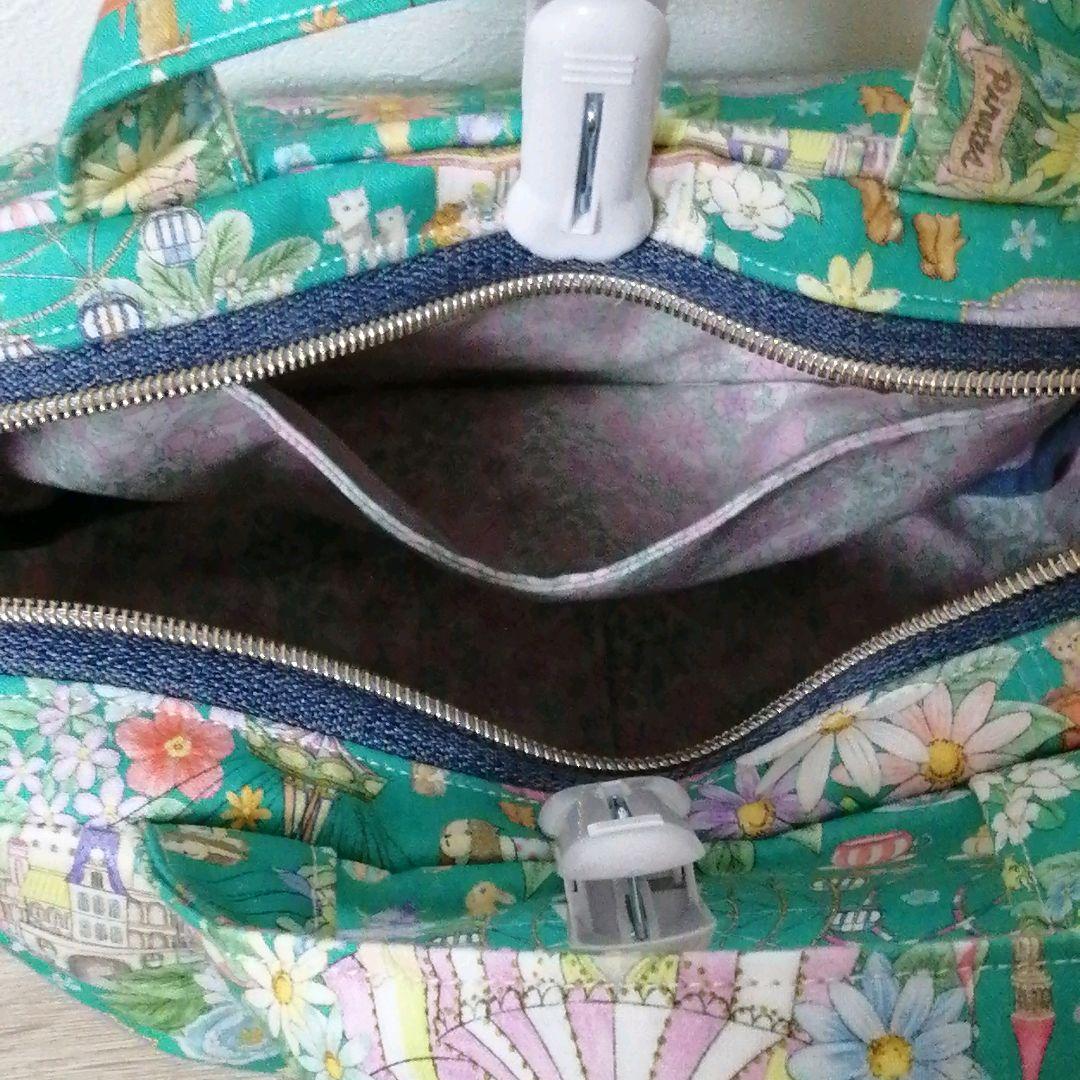 ふっくら食パンみたいなボストンバッグ yukiemonデコレーションパーク✨限定