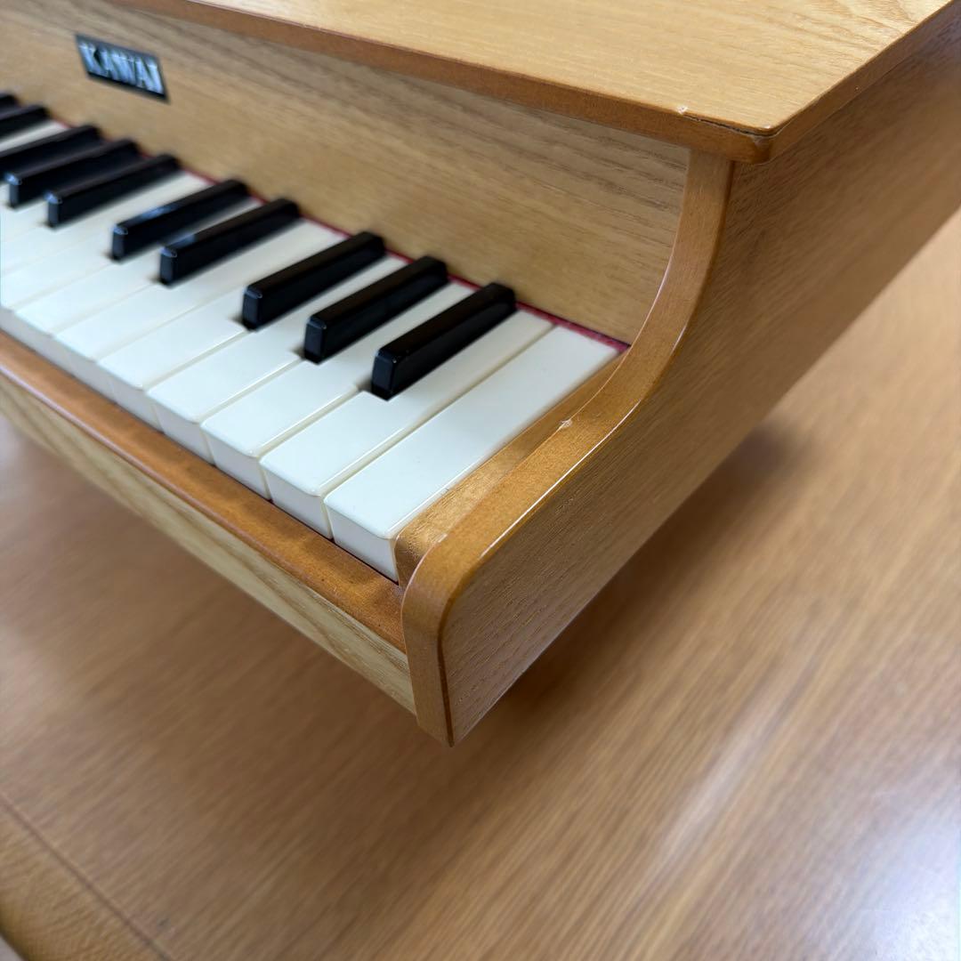 カワイ　ミニピアノ　ナチュラル　木目　P-32