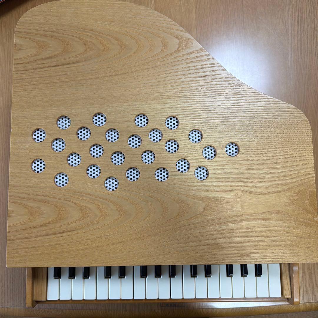 カワイ　ミニピアノ　ナチュラル　木目　P-32