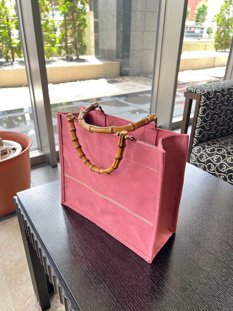 姫様　エジプト　文字　トートバッグ　手作り　一点もの　綴れ織　バングー