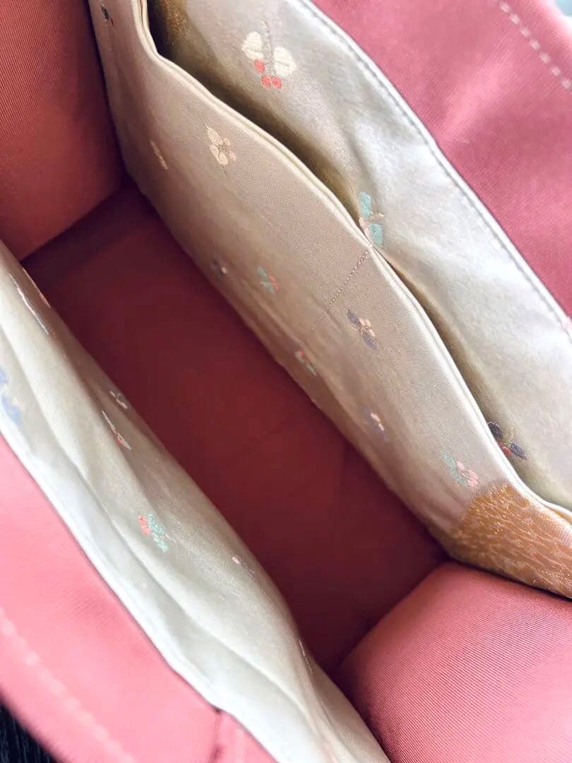 姫様　エジプト　文字　トートバッグ　手作り　一点もの　綴れ織　バングー