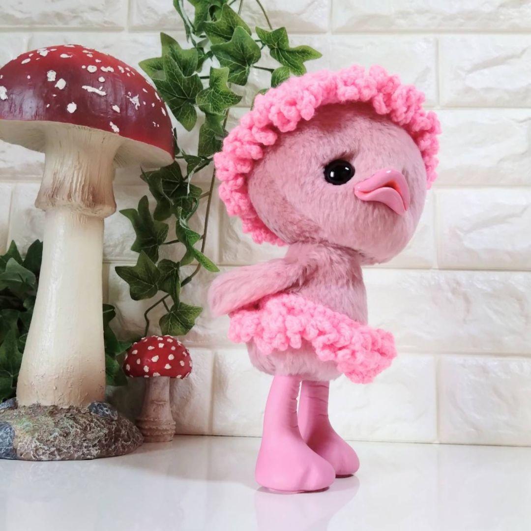 アートドール✽ぬいぐるみ✽立っち固定✽ぴっぴちゃん✽大サイズ