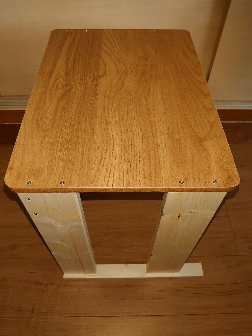 【累積210台目】パチスロを置く台（1台用）★極小の高さ45㌢②＋オマケのイケア