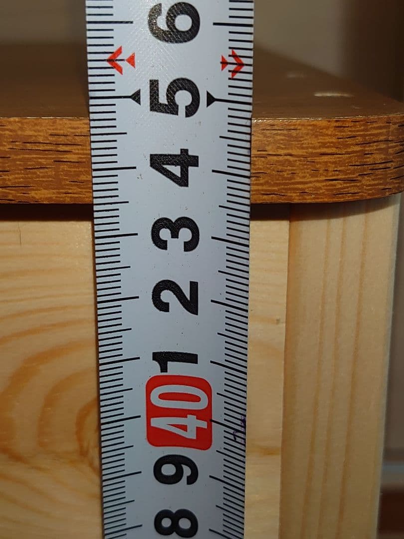 【累積210台目】パチスロを置く台（1台用）★極小の高さ45㌢②＋オマケのイケア