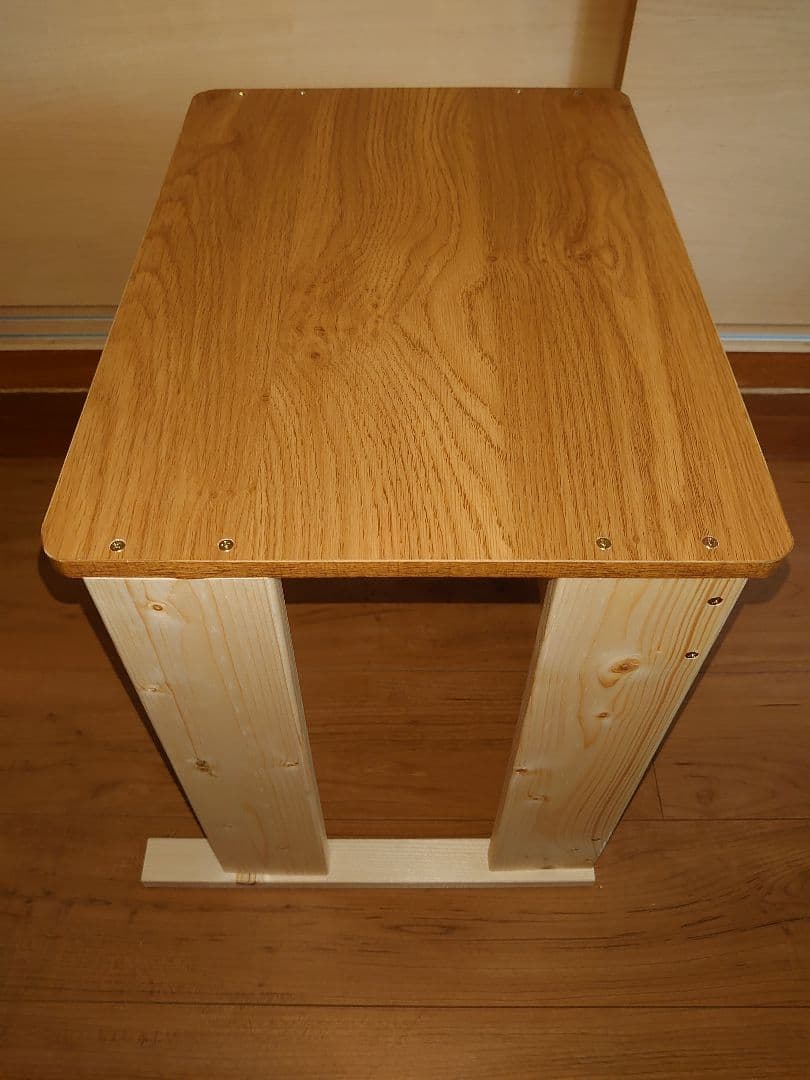 【累積210台目】パチスロを置く台（1台用）★極小の高さ45㌢②＋オマケのイケア