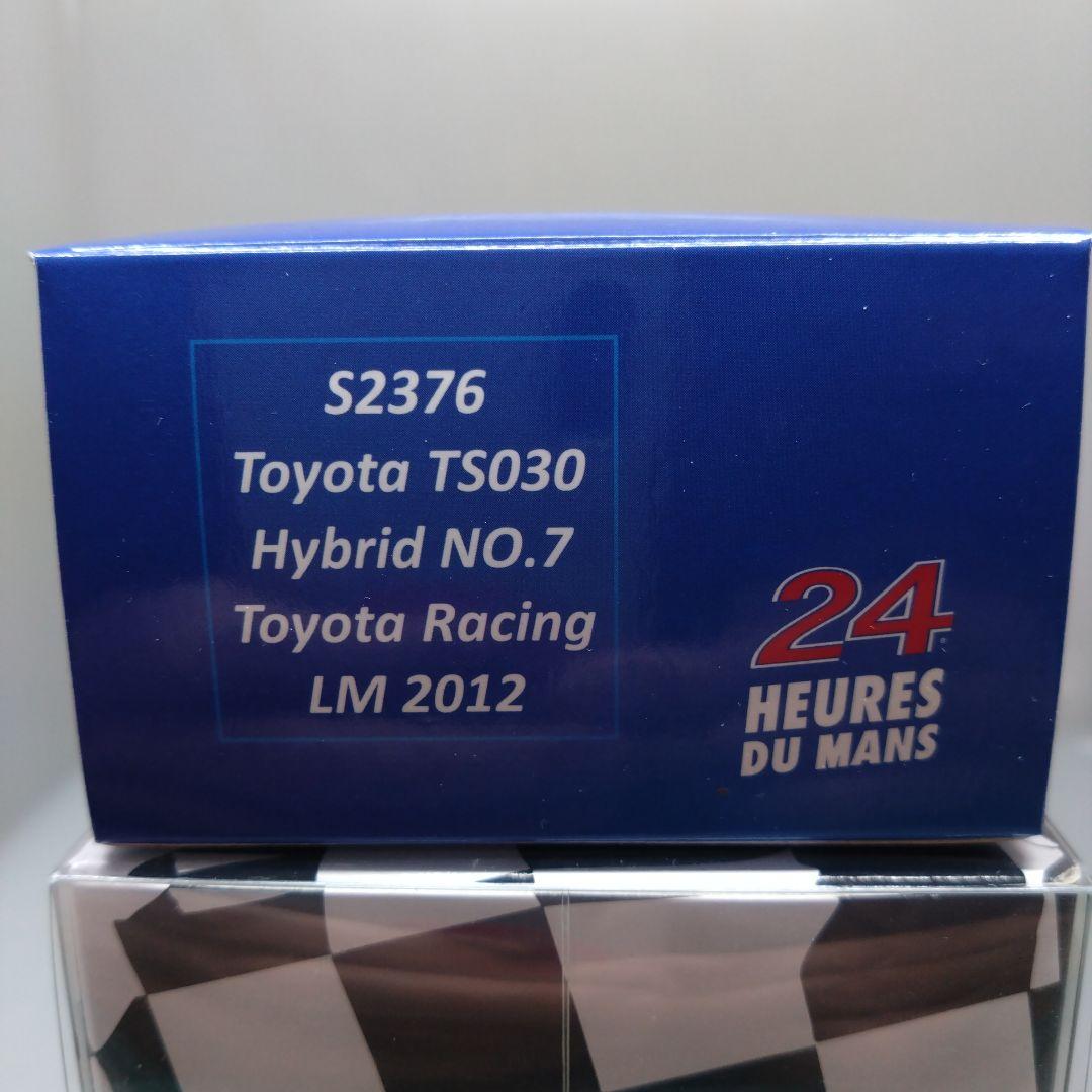 1/43スパークトヨタ TS030 #7 LM 2012
