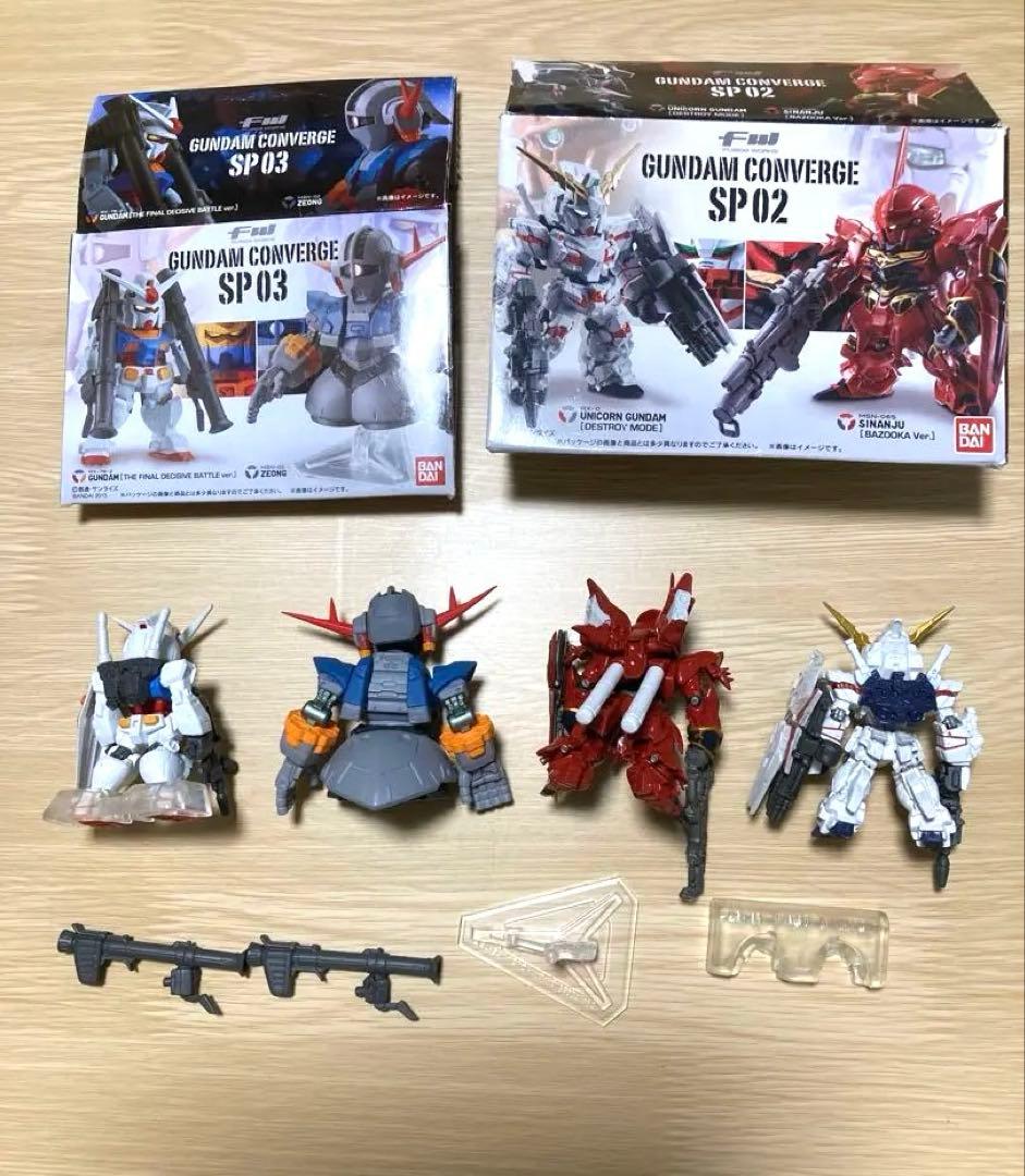 Gundam Converge SP02 & SP03 セット　ジャンク品