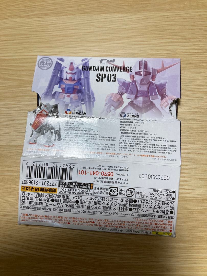 Gundam Converge SP02 & SP03 セット　ジャンク品