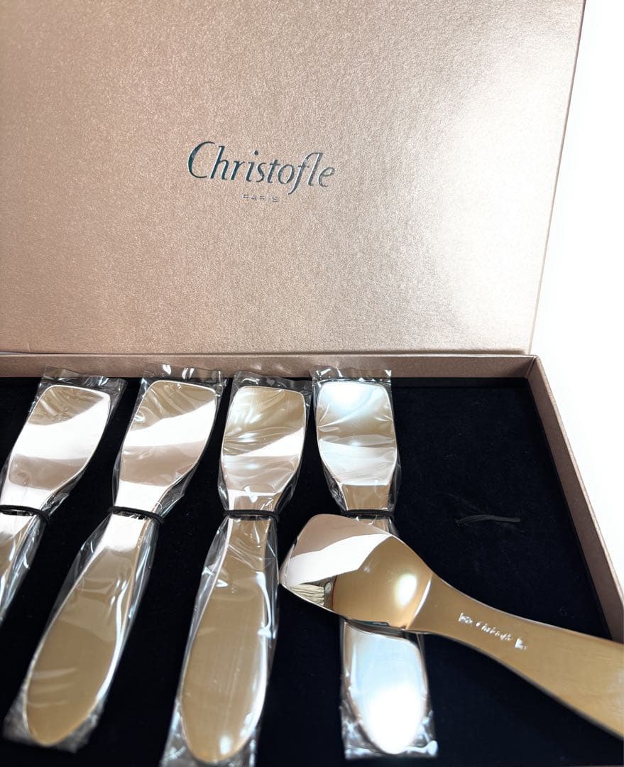 Christofle クリストフル　アイスクリーム　デザートスプーン