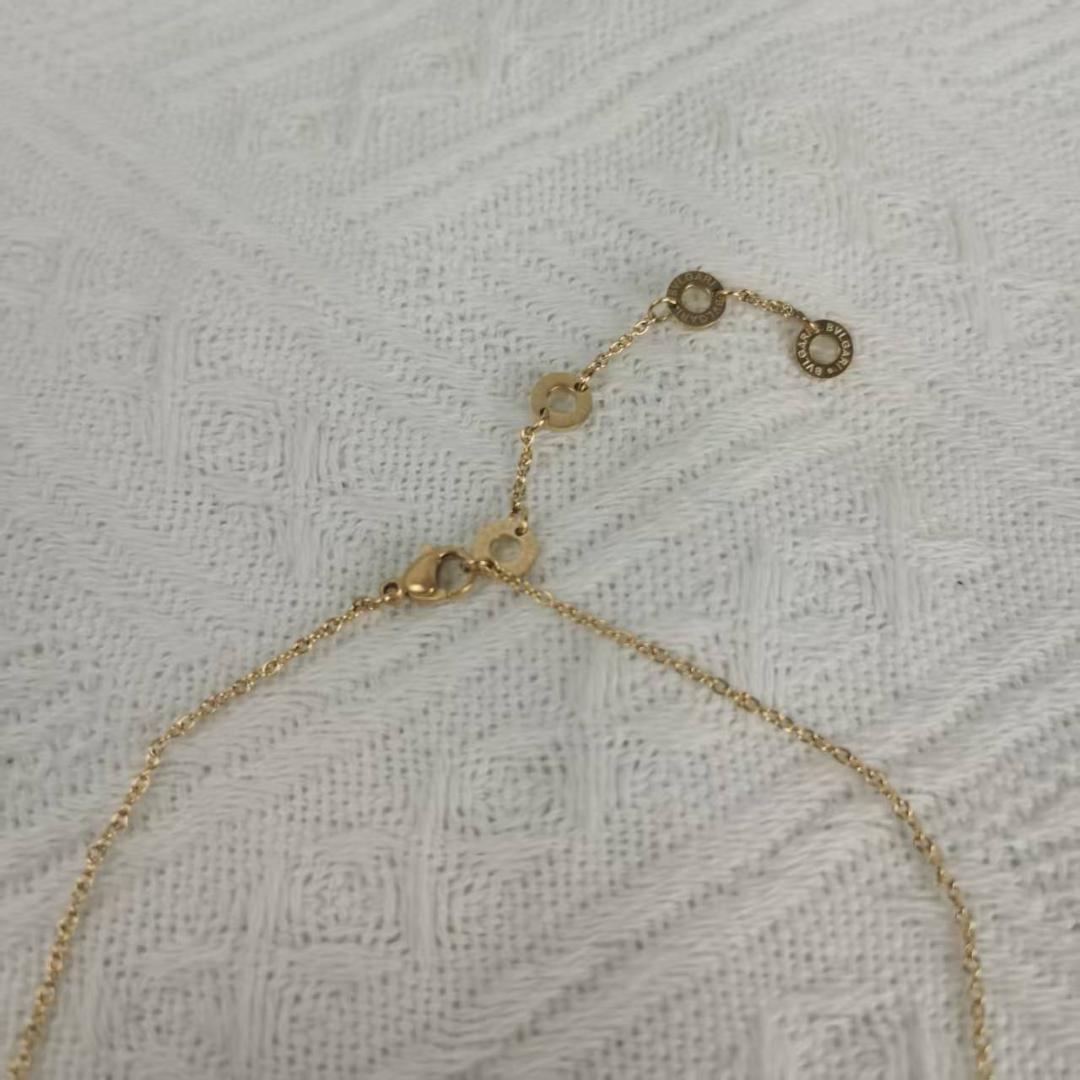 ビーゼロワンネックレス ピンクゴールド