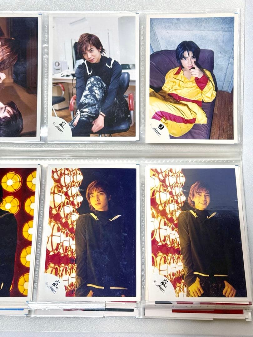 【希少品】松本潤　公式写真　旧嵐ロゴ　デビュー前初期　Johnnys Jr.時代