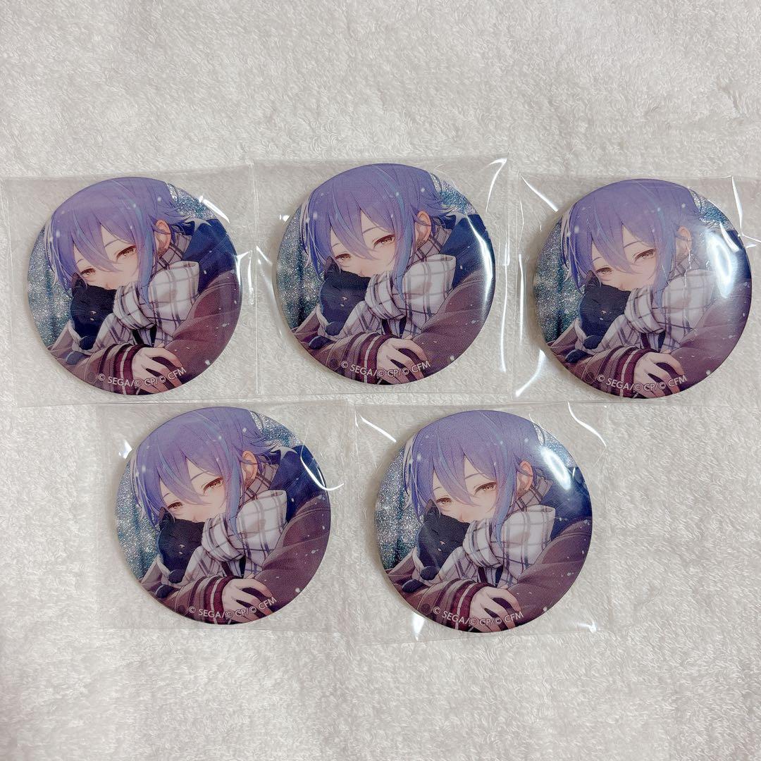 プロセカ 缶バッジ グリ缶 50B カラパレ 神代類 5点セット