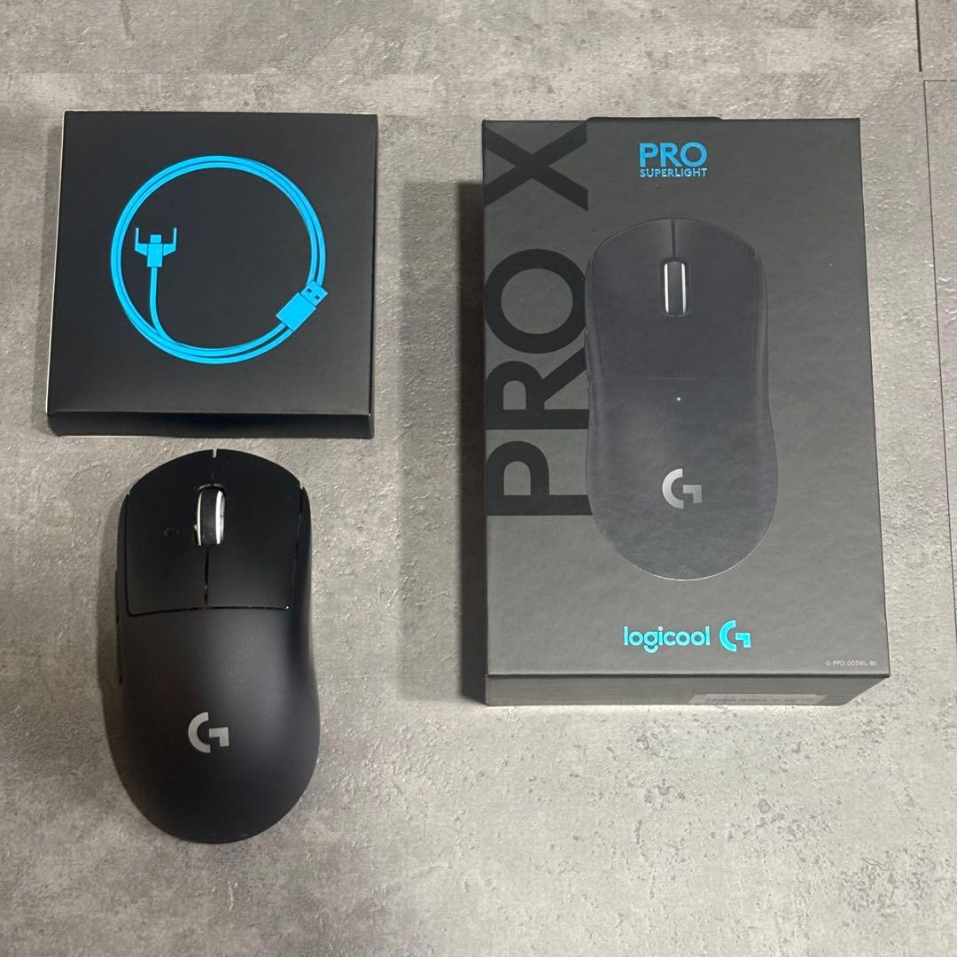 Logicool G PRO X SUPERLIGHT ブラック