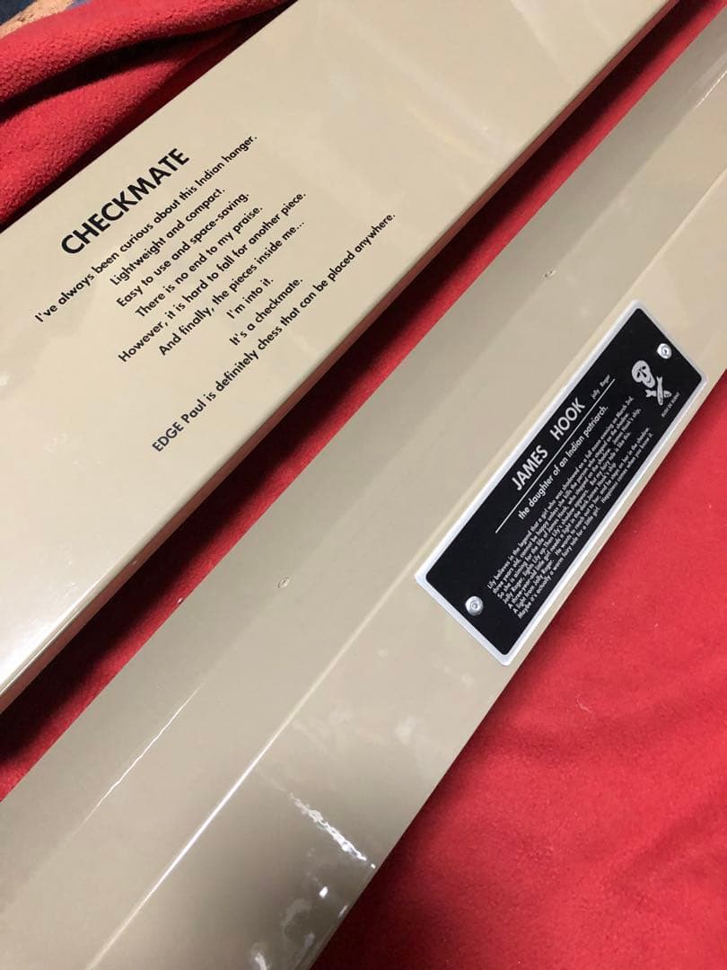 美品bushdebrunt ブラント　ジェームスフックL・チェックメイトLセット