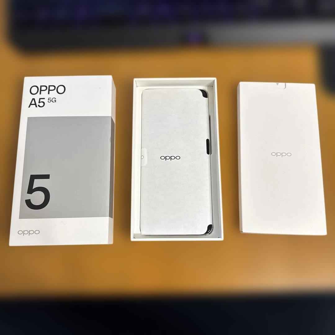 ★最安値★OPPO A5 5G 本体 4GB/128GB ホワイト