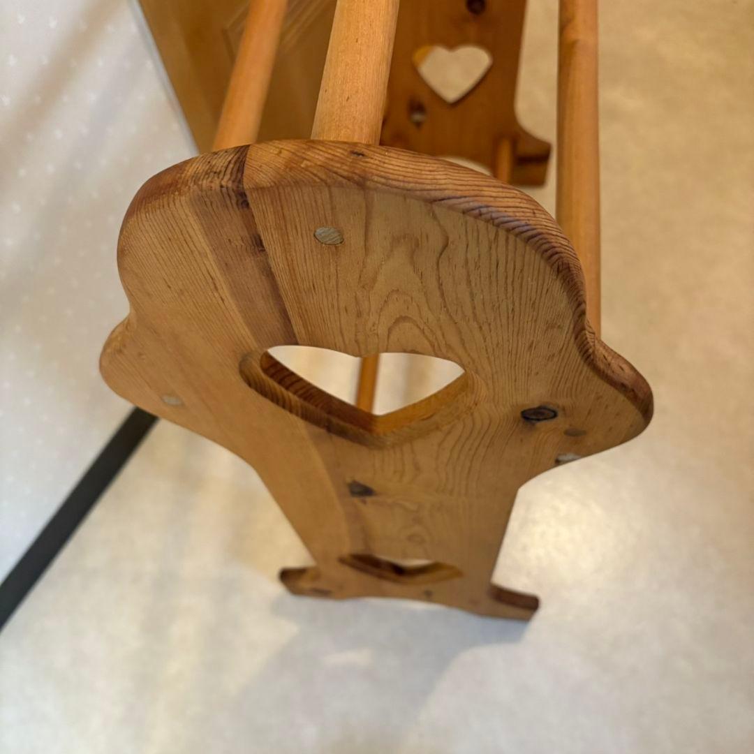 アンファン キルトラック パイン材 ハート カントリー 木製家具 コーハウス