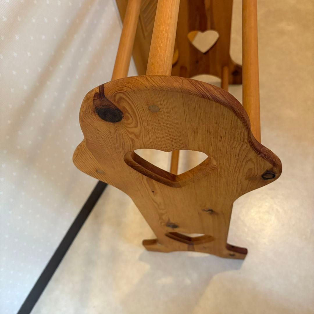 アンファン キルトラック パイン材 ハート カントリー 木製家具 コーハウス