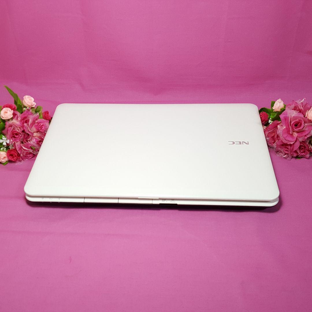 美品★ホワイトLAVIE★新Win11★3世代i5★新品SSD256G★高速8G