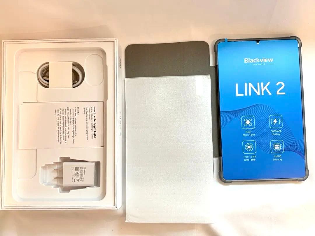 Blackview LINK2 8.68インチ Android15 タブレット