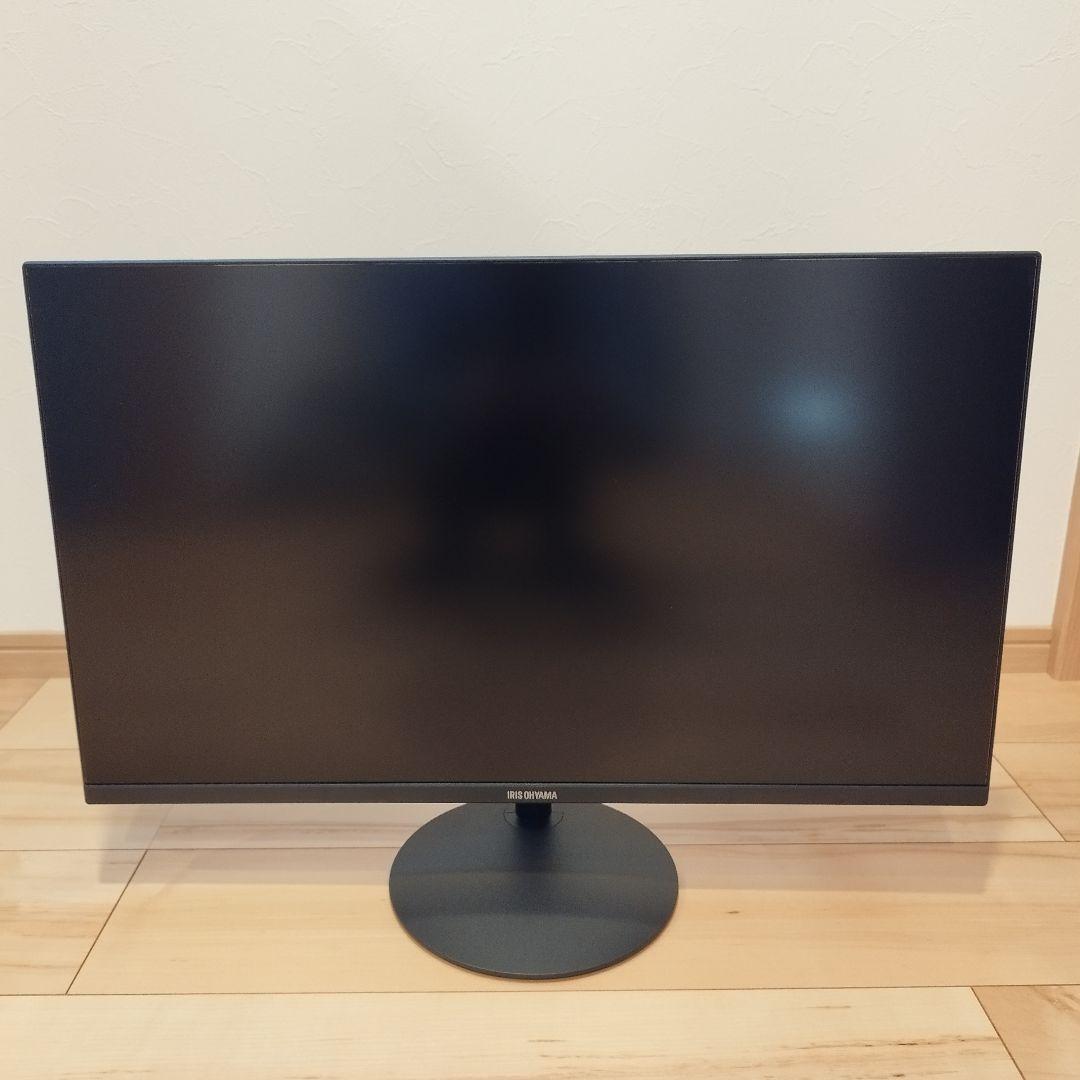 【美品】アイリスオーヤマ 27インチ モニター ILD-A27FHD-B