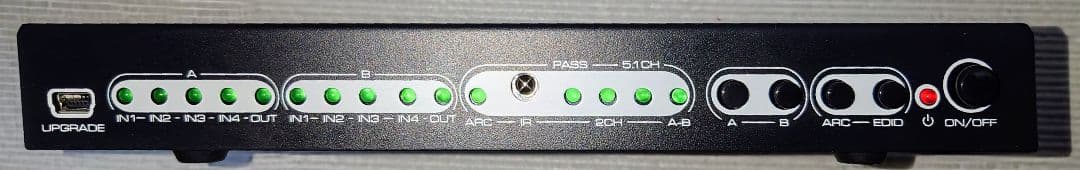 8K HDMIマトリックス 4入力2出力 2.1 4K 120Hz PS5対応