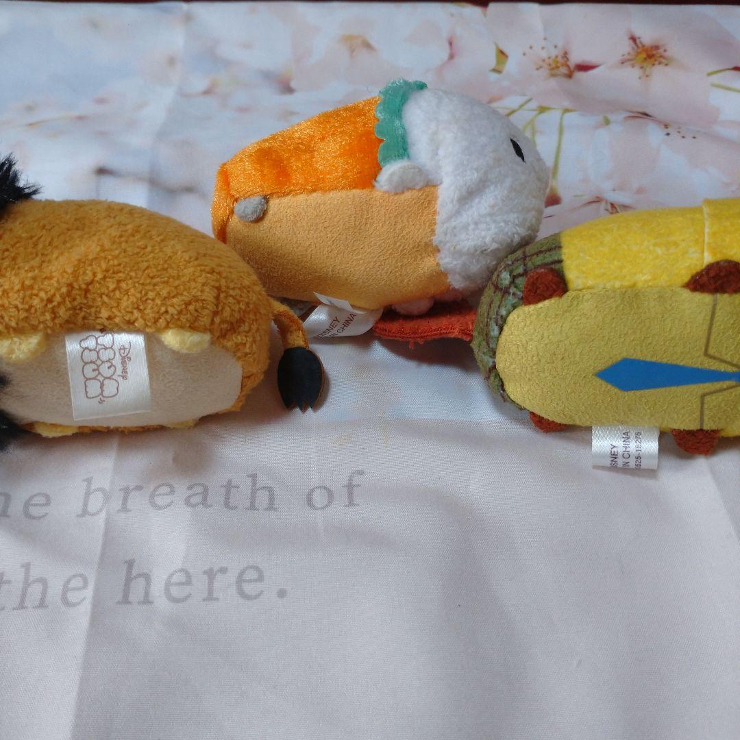 ディズニー　ツムツム　ベイマックス　マリー　ニック　ズートピア