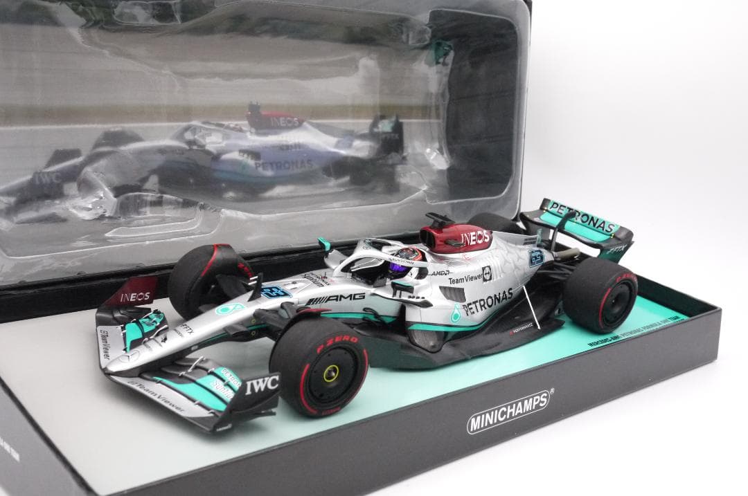 1/18 メルセデス F1 AMG W13 G.ラッセル 限定BOX PMA