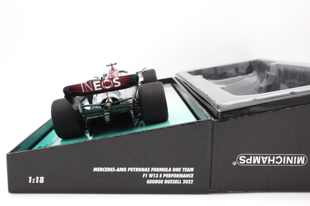 1/18 メルセデス F1 AMG W13 G.ラッセル 限定BOX PMA