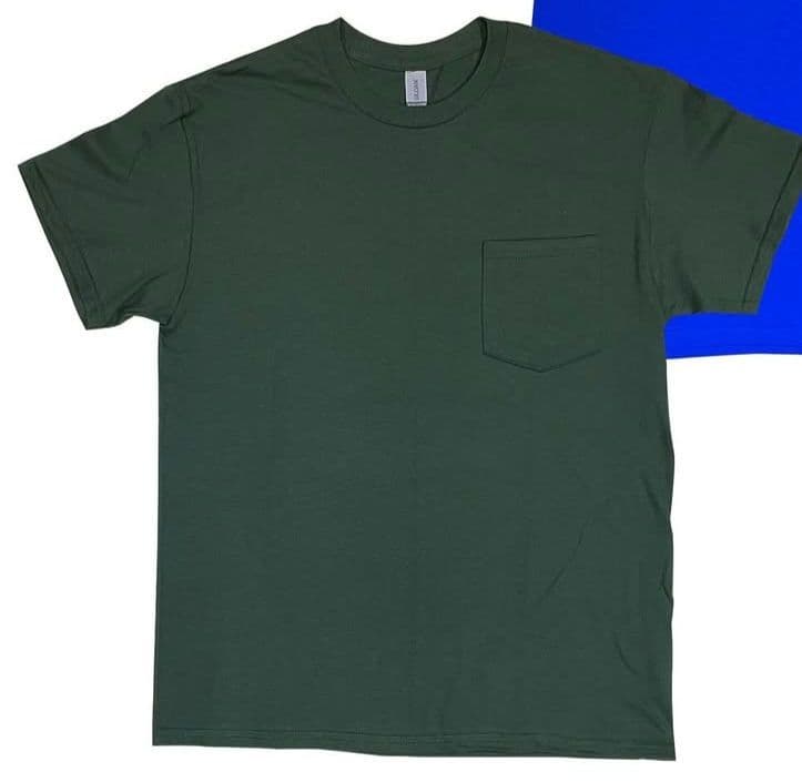 ミュージシャン WoodStics CUSTOM SHOP Pocket Tee Forest